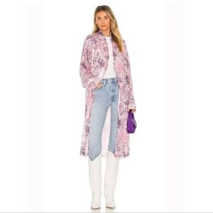 Free People Sequin Long Cardigan: Kealey Kimono